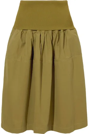 Proenza Schouler Pleated cotton skirt
