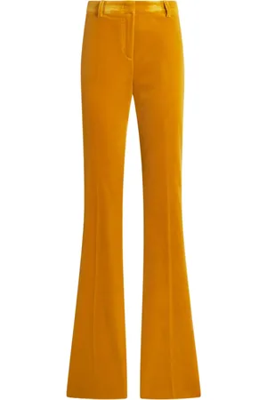 Etro Velvet flared trousers