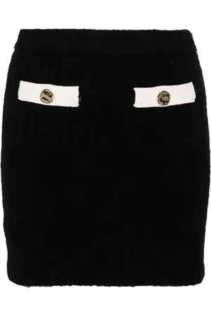Self-Portrait Knitted mini skirt