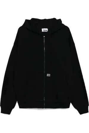 Izzue Panelled hooded jacket