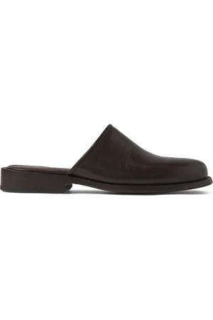 LEMAIRE Square toe 35mm mules