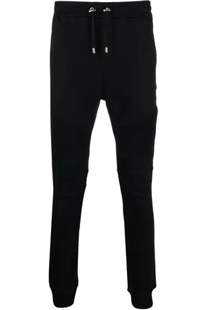 Balmain Logo-print ribbed track pants
