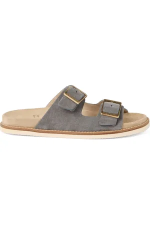 Brunello Cucinelli Suede slides