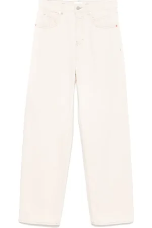 Closed Logo-patch straight jeans