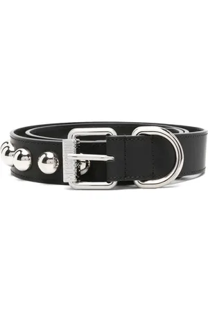 Moschino Studed leather belt