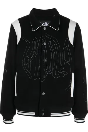 HACULLA Embroidered-logo shirt jacket