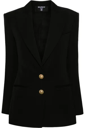 Balmain Single-breasted virgin wool blazer