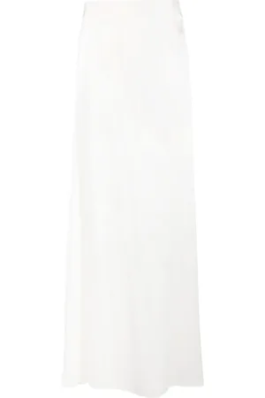 Fabiana Filippi High-waisted satin maxi skirt