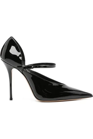 Casadei 100mm Scarlet Jolly leather pumps