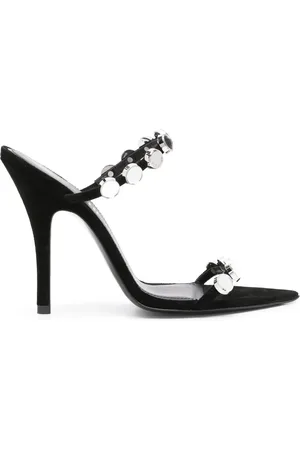 The Attico Venus 105mm suede sandals