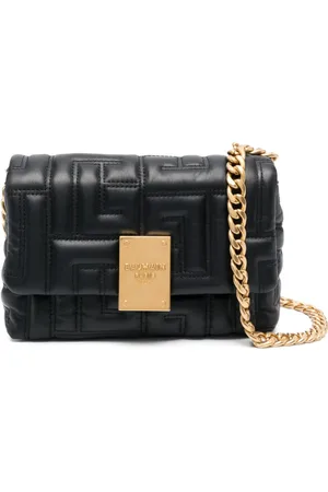 Balmain Small 1945 quilted shoulder bag