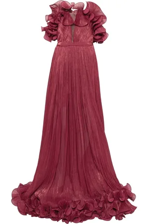 Ana Radu Ruffle-trim gown
