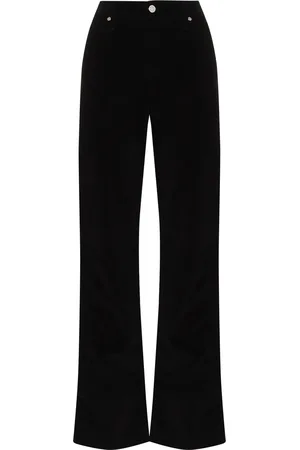 RTA High-rise straight-leg jeans