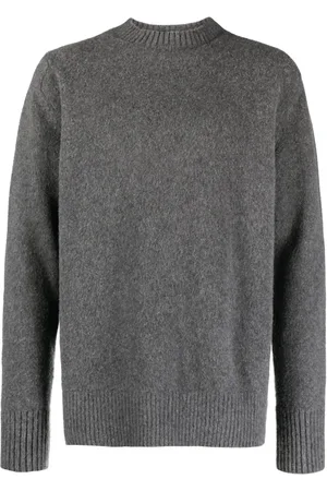 OAMC Logo intarsia-knit wool jumper