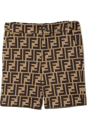 Fendi FF-logo shorts