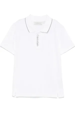 Calvin Klein Logo-embroidered polo shirt