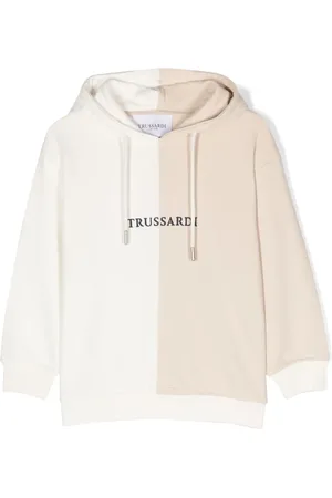 Trussardi Logo-print cotton hoodie