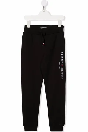 Tommy Hilfiger Logo-embroidered cotton track pants