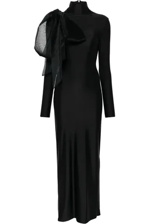 Atu Body Couture Draped-detail maxi dress
