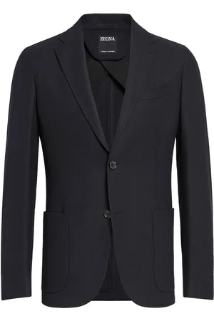 Ermenegildo Zegna Single-breasted cashmere-wool blazer