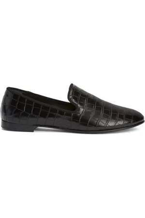 Giuseppe Zanotti Seymour embossed leather loafers