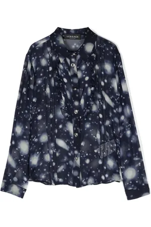 VERSACE Versace Solar System silk shirt