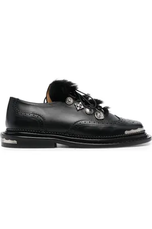 TOGA PULLA 35mm leather oxford shoes