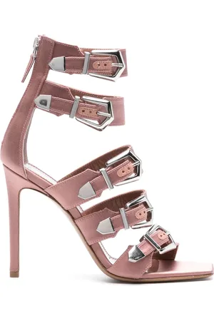 PARIS TEXAS Ursula 105mm buckled sandals