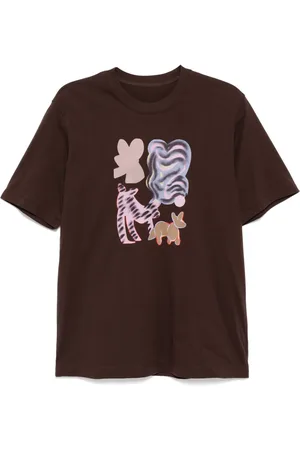 JNBY Cats-printed T-shirt