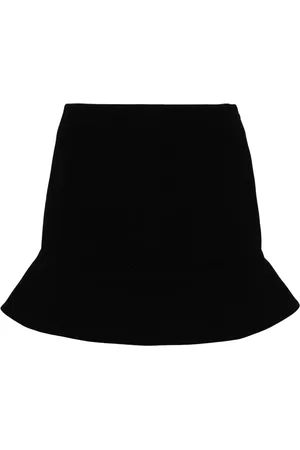 KIMHEKIM Peplum-hem knitted miniskirt