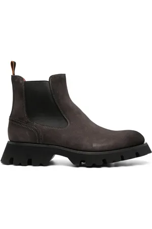 santoni Frankie suede boots