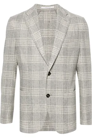 ELEVENTY Check-pattern blazer