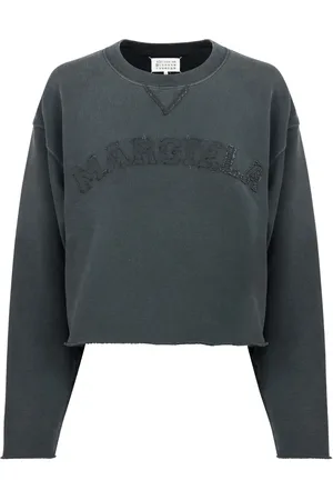 Maison Margiela Logo-appliqu?? cotton sweatshirt