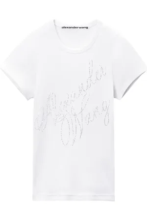 Alexander Wang Logo-print cotton T-shirt