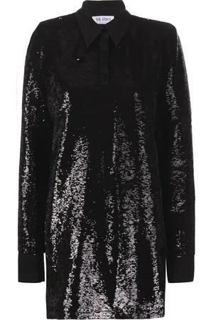 The Attico Sequin-embellished mini dress