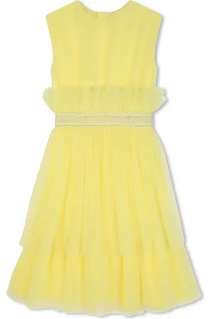 Karl Lagerfeld Layered-tulle A-line dress