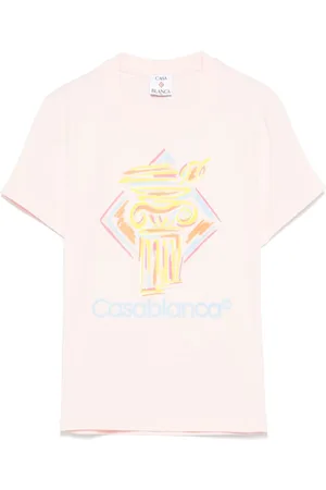 Casablanca Diamond Column-printed T-shirt