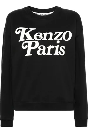 Kenzo X Verdy flocked-logo sweatshirt