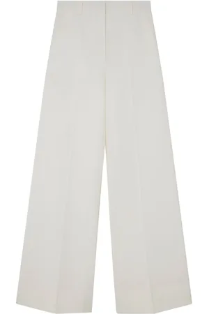 Stella McCartney High-rise flared wool trousers