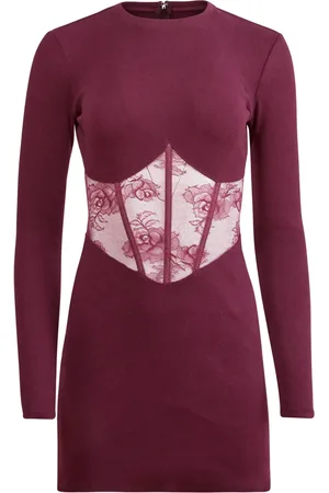 FLEUR DU MAL Bouquet Lace Boned dress