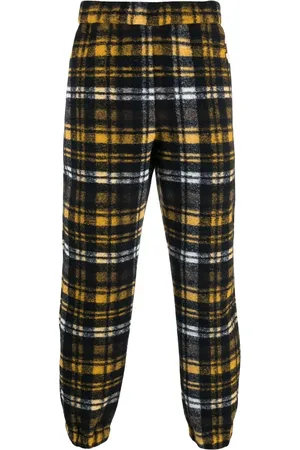 Opening Ceremony Check-print woven joggers