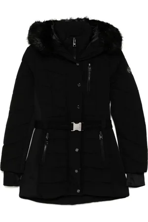 Michael Kors Belted chevron jacket