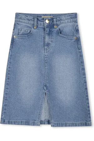 Michael Kors Denim maxi skirt