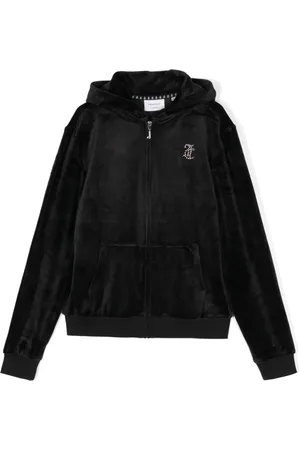 Juicy Couture Diamant?? logo-embellished hoodie