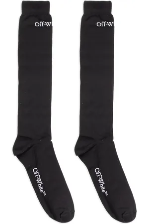 OFF-WHITE Logo-jacquard socks