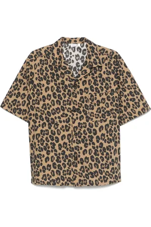Aspesi Leopard-print shirt