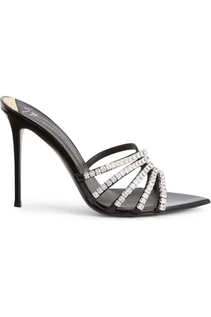Giuseppe Zanotti Intriigo Baguette 105mm crystal-embellished sandals