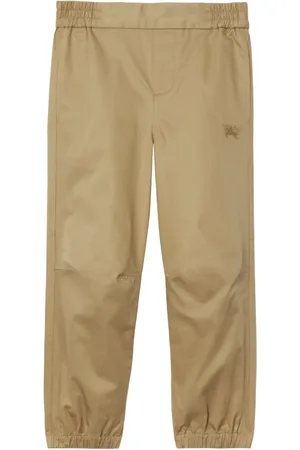 Burberry Equestrian Knight cotton trousers