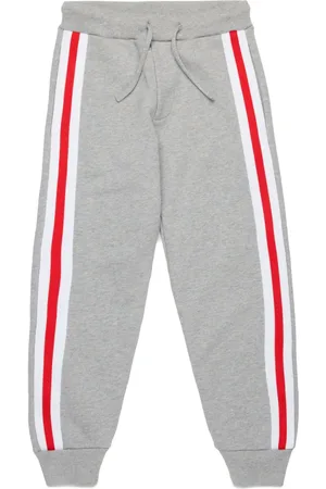 Dsquared2 Logo-embroidered cotton track pants