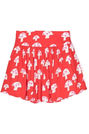 Stella McCartney Mix-print skirt